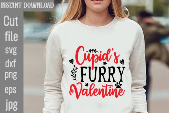 Cupid s Furry Valentine SVG Cut File: Graphics and T-Shirt Designs Review