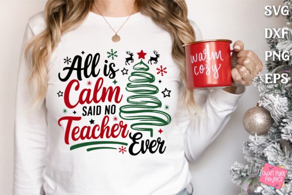 Funny Teacher Shirt Svg, Christmas Svg