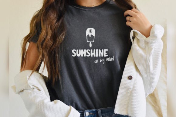 Sunshine on My Mind SVG Summer Funny Graphics and T-Shirt Designs Review